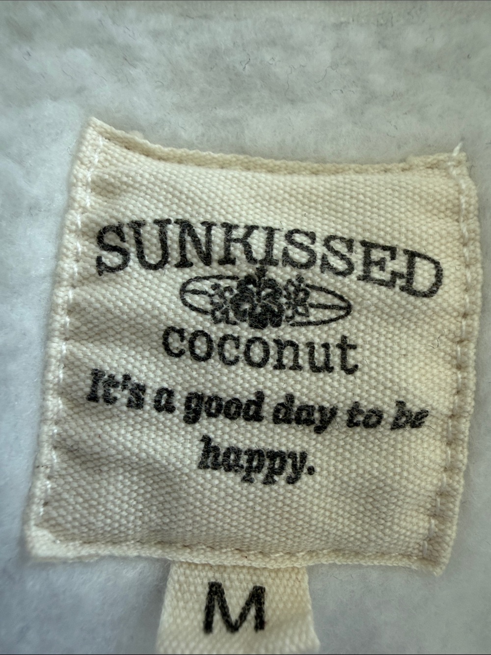 Sunkissed Crewneck Sweatshirt - Light Gray with Pink Lettering size medium - Picture 3 of 6